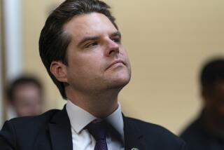 FILE - Rep. Matt Gaetz, R-Fla., appears before the House Rules Committee to propose amendments to the Department of Homeland Security Appropriations Bill, at the Capitol in Washington, Friday, Sept. 22, 2023. (AP Photo/J. Scott Applewhite, File)