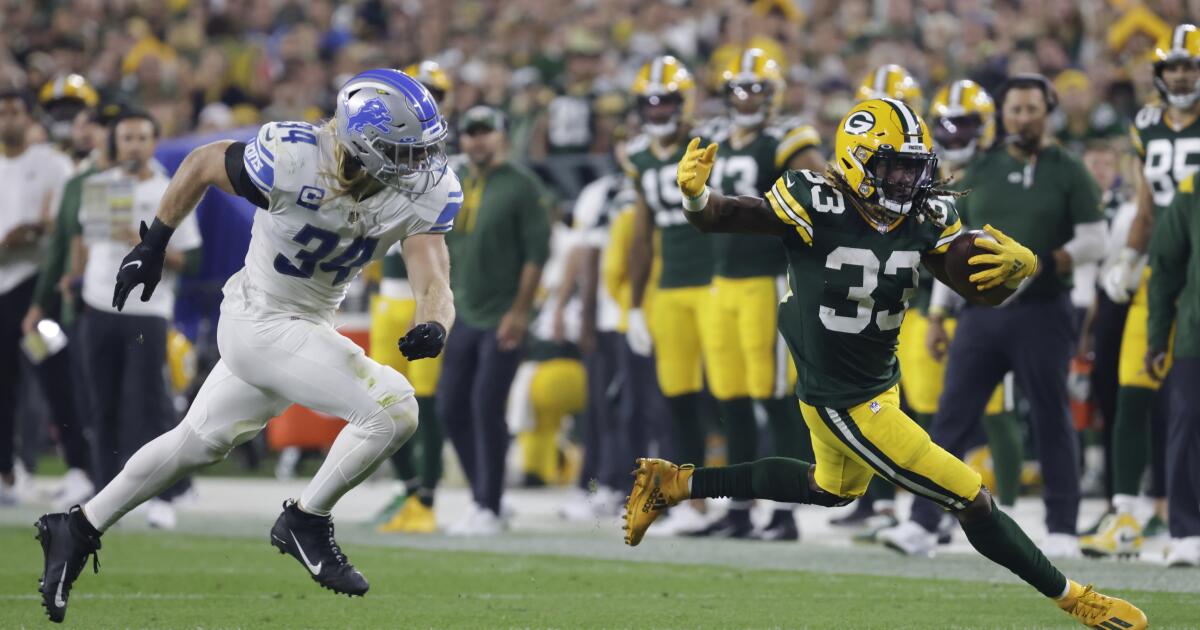 Aaron Rodgers, Packers complete 37-second, game-winning drive vs