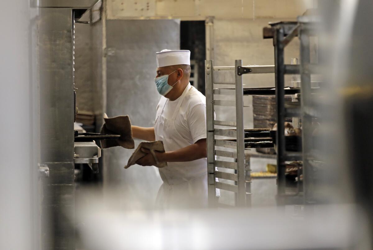 Ramon Luna is the owner and runs the bakery's operations.
