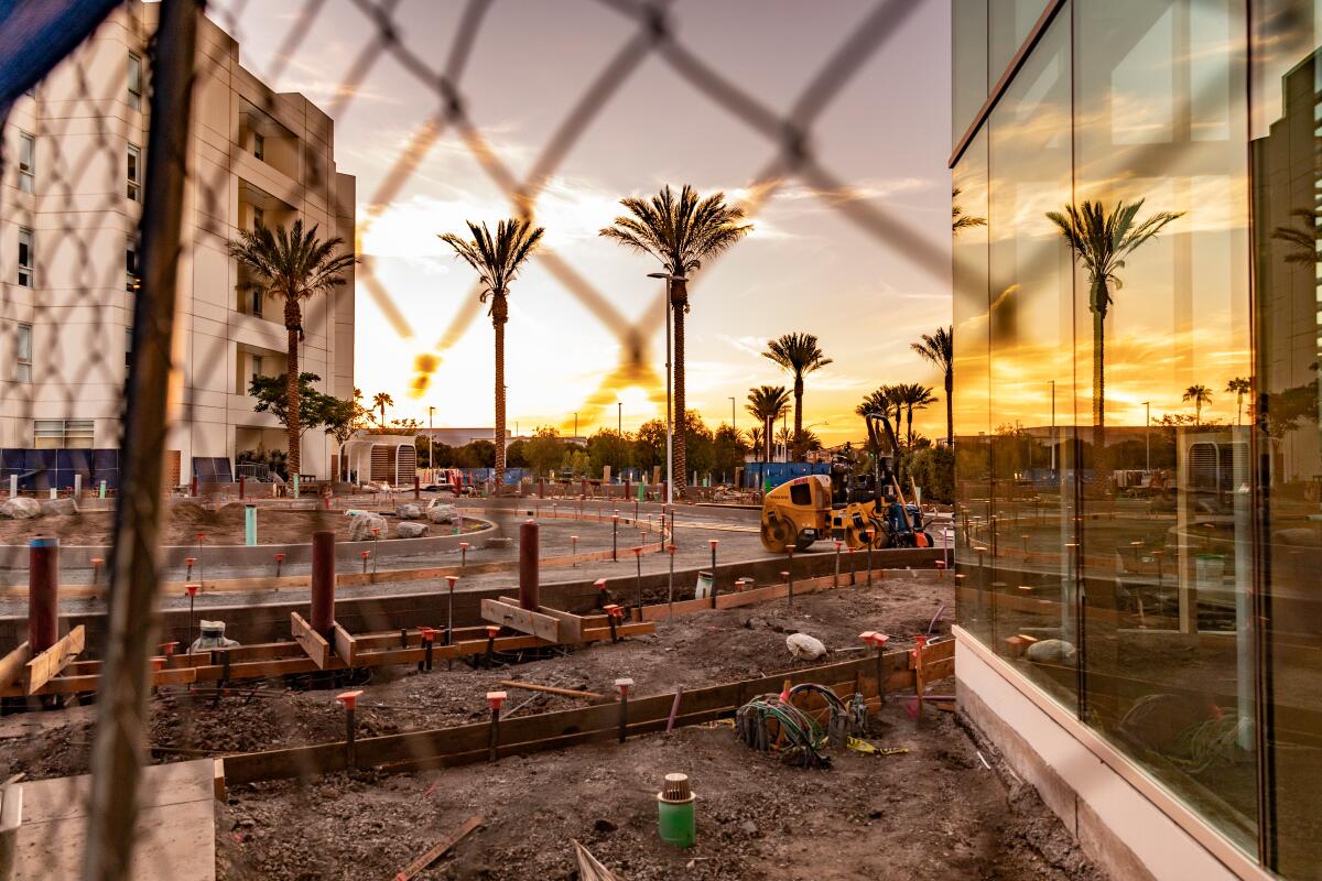 The first phase of construction for a new Hoag Irvine Campus off Sand Canyon Road began last year and should be done by 2025.