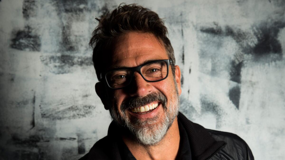 Jeffrey Dean Morgan plays the newest villain on "The Walking Dead."