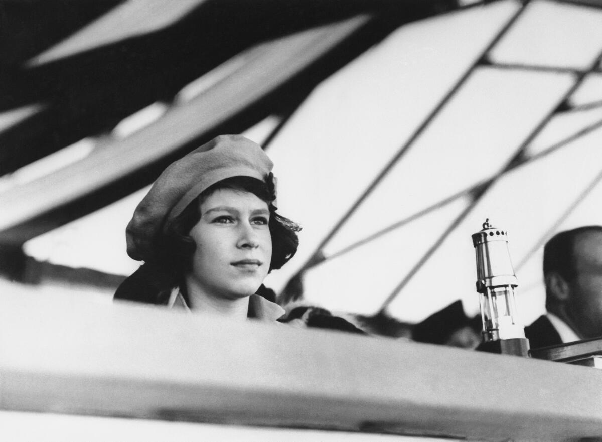 FILE - Britain's Princess Elizabeth aged 16 at an unidentified event, April 7, 1942. During World War II, young Princess Elizabeth briefly became known as No. 230873, Second Subaltern Elizabeth Alexandra Mary Windsor of the Auxiliary Transport Service No. 1.(AP Photo, File)