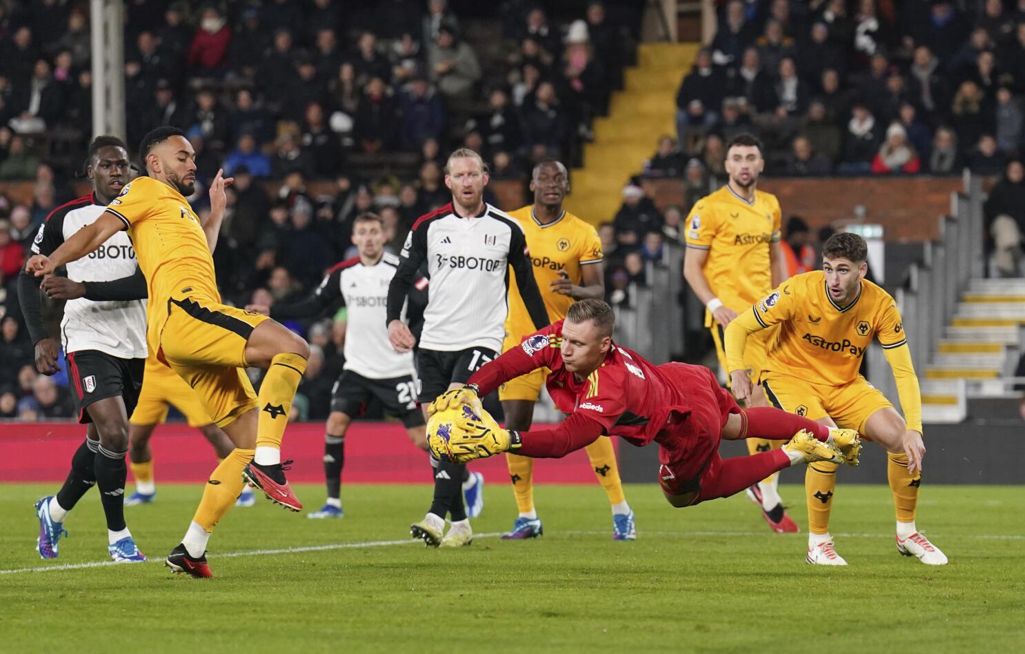 Willian's second penalty sinks Wolves, ends Fulham's rough run - NBC Sports