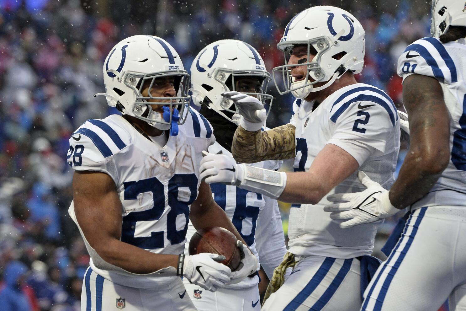 WATCH: Isaiah McKenzie welcomes Christmas dinner hosts to Bills game