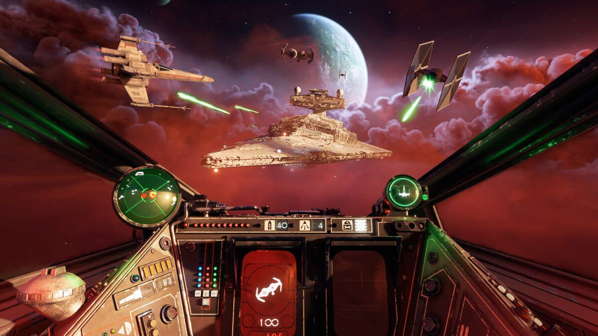 "Star Wars: Squadrons" recalls vintage LucasArts games but has a modern "wow" factor.