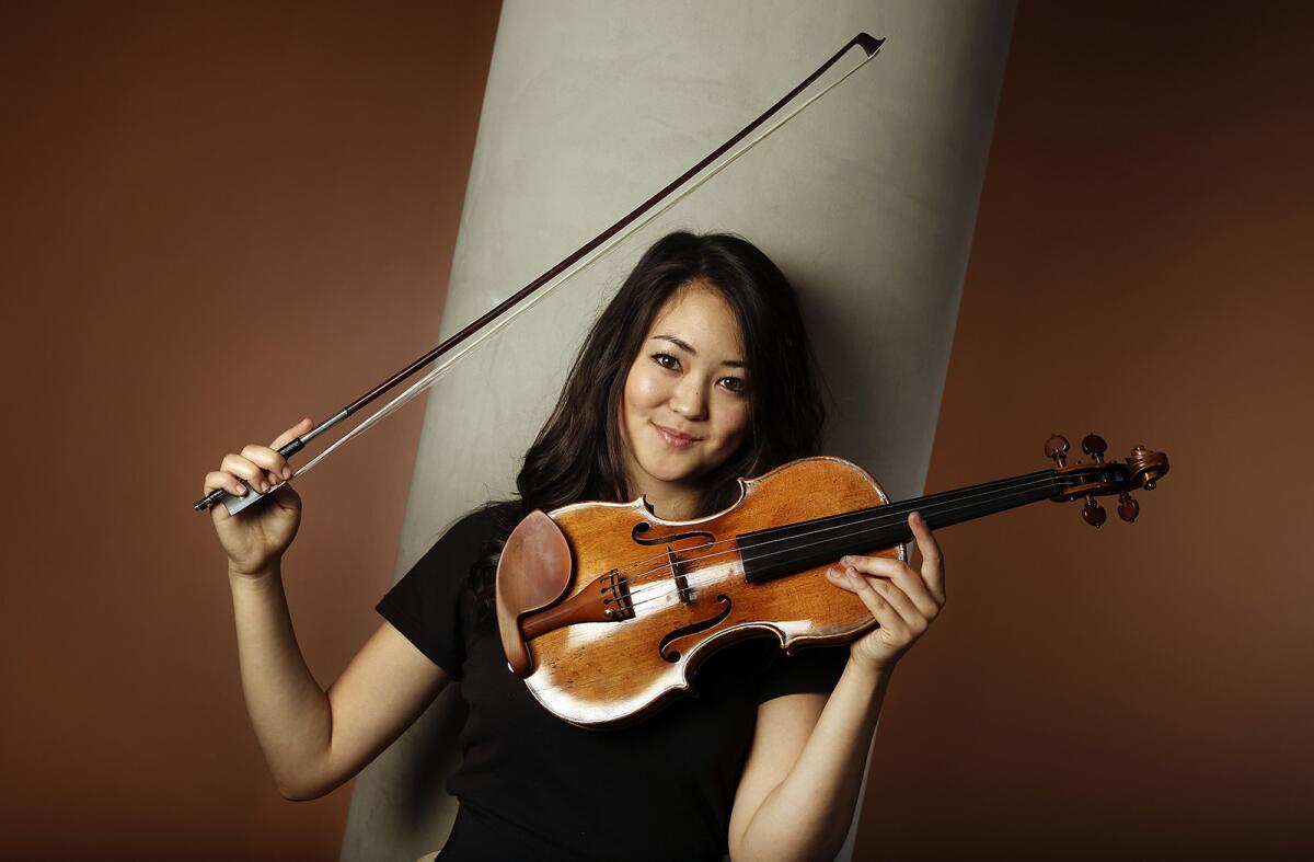 Violinist Simone Porter will perform Korngold’s Violin Concerto with the Long Beach Symphony.