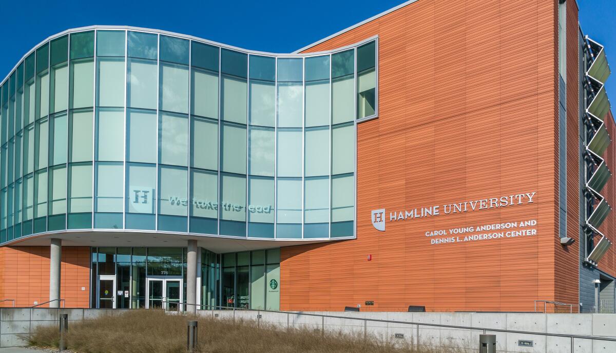 Hamline University in St. Paul, Minn. 