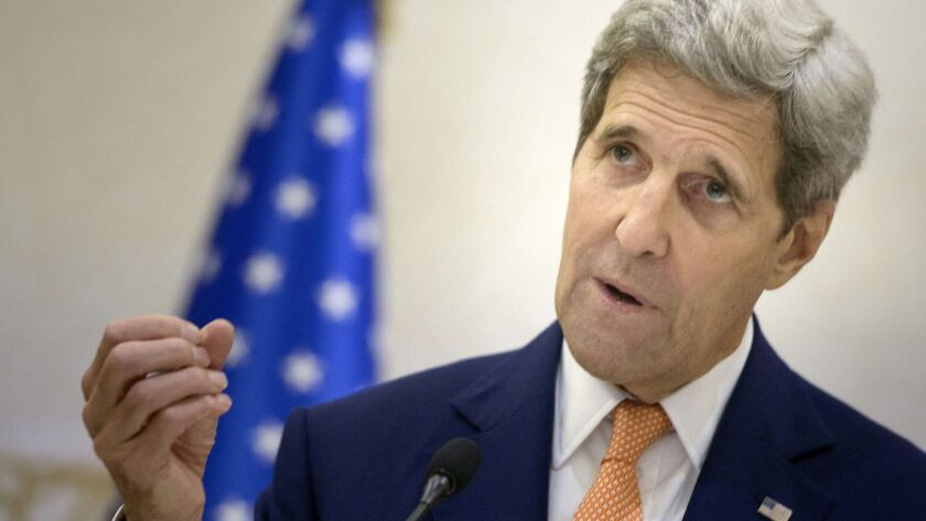 Former U.S. Secretary of State John Kerry said he intends to get voters to hold President Trump and other politicians accountable in 2020 for their inaction on climate change.