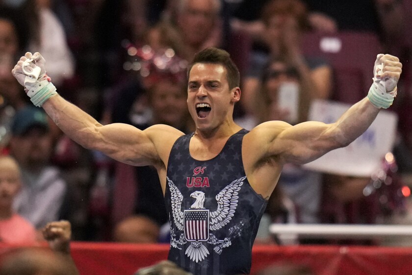 Perseverance Of Sam Mikulak Shane Wiskus Could Boost U S Los Angeles Times Perseverance Of Sam Mikulak Shane Wiskus Could Boost U S Los Angeles Times