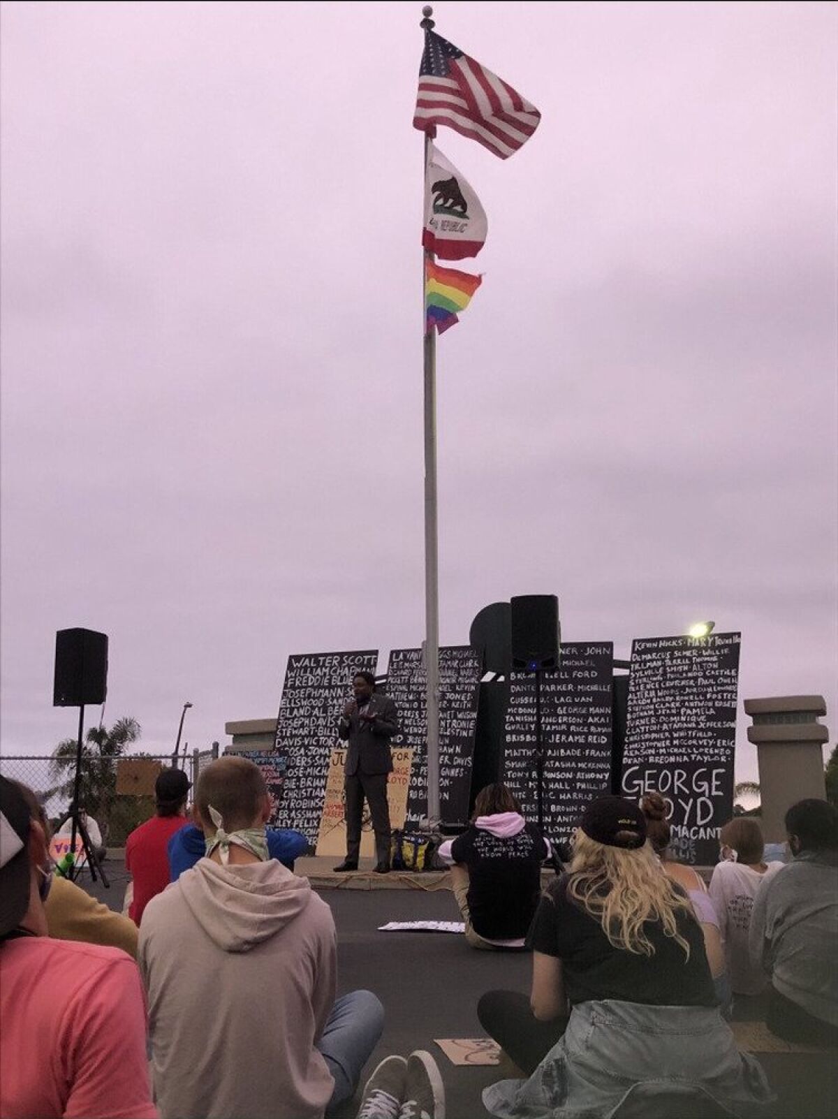 Encinitas 4 Equality started by holding gatherings at Cardiff Kook.