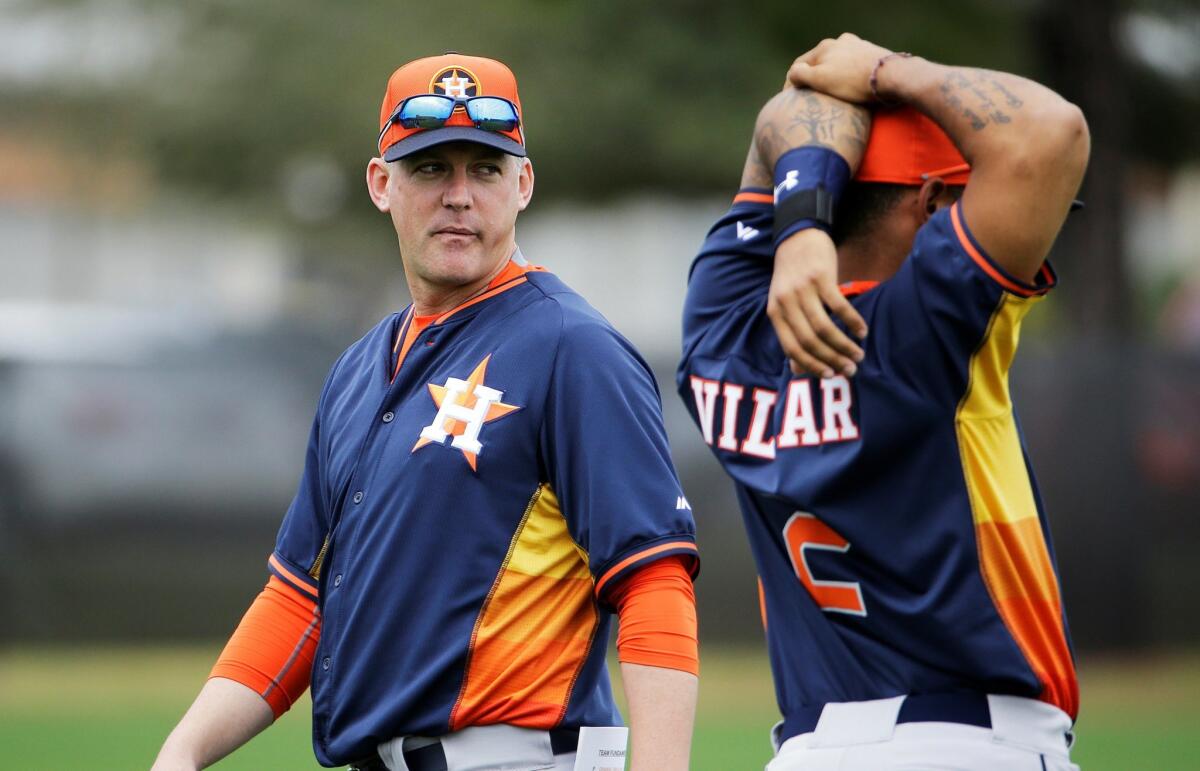 Progress report: Houston Astros - The San Diego Union-Tribune