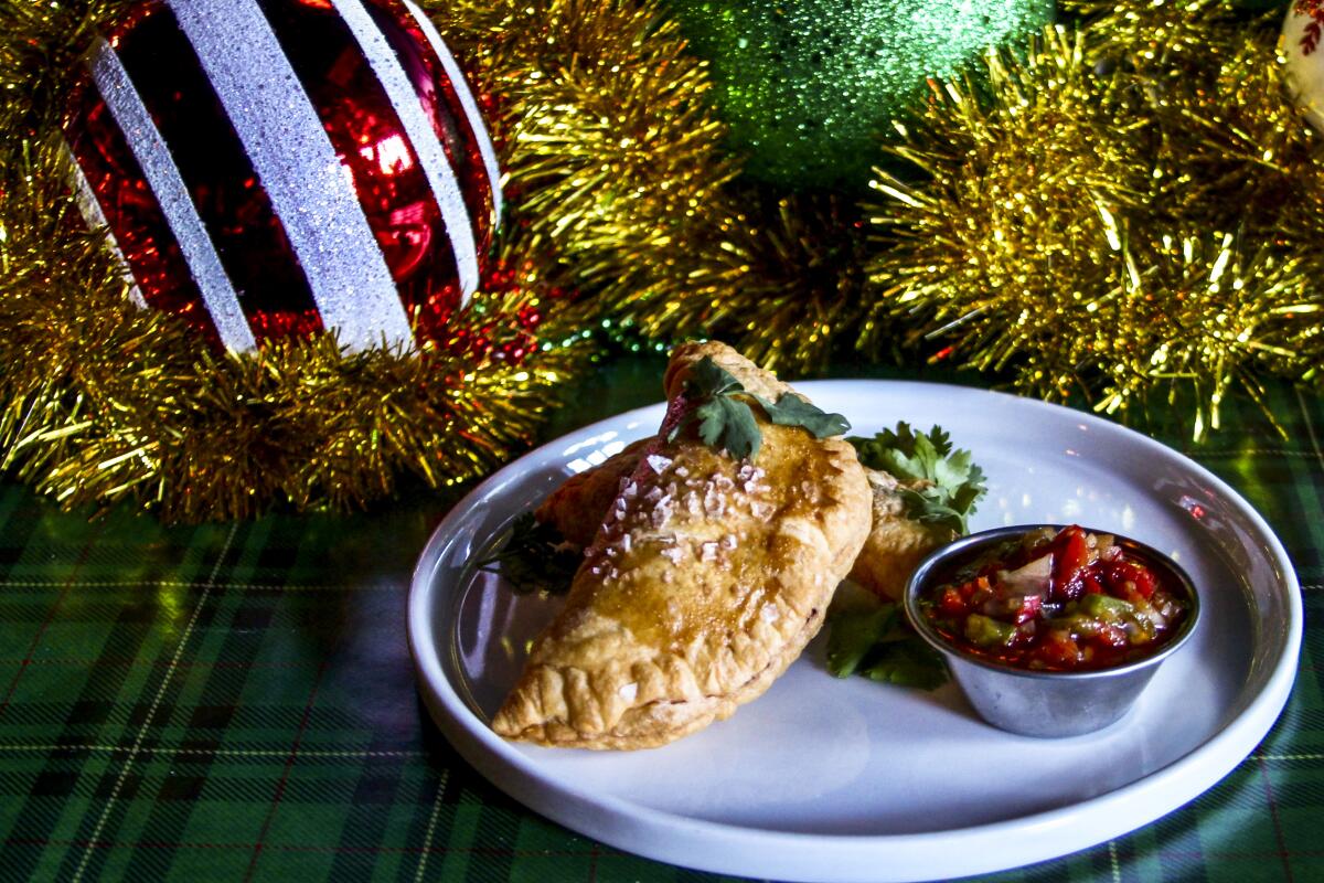 Empanadas on a plate