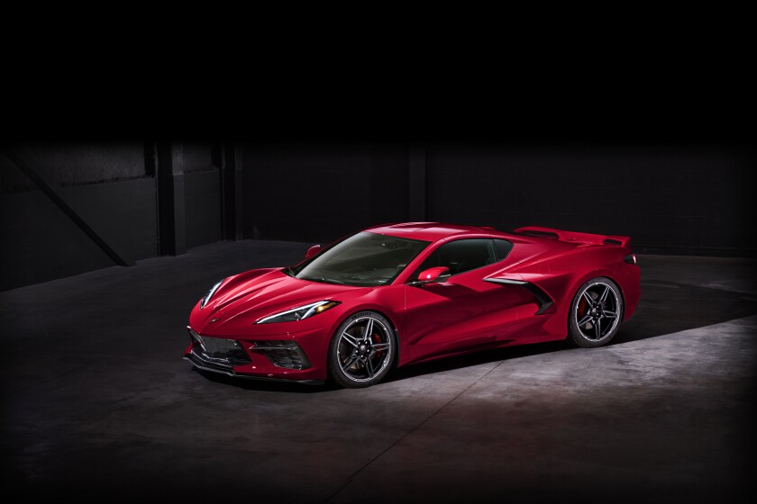 The 2020 Stingray is the first-ever production mid-engine Corvette.