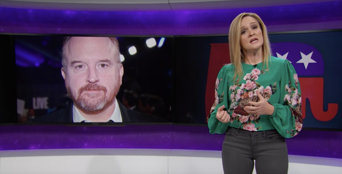 Samantha Bee talks Louis C.K. on the latest episode of "Full Frontal."
