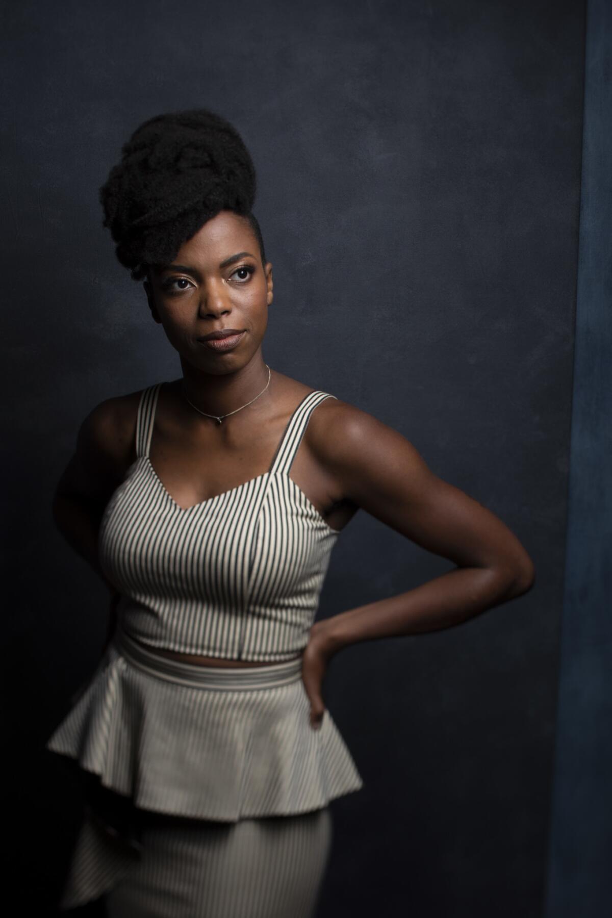 Actress Sasheer Zamata, from the film "The Weekend."