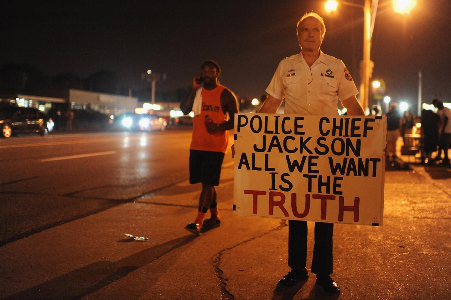 Protests in Ferguson