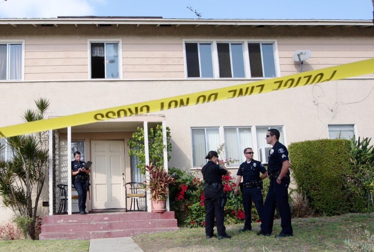 An 81-year-old man died on Monday after he was found severely beaten in a possible home-invasion burglary in the 1800 Block of West Glenoaks in Glendale, police said.