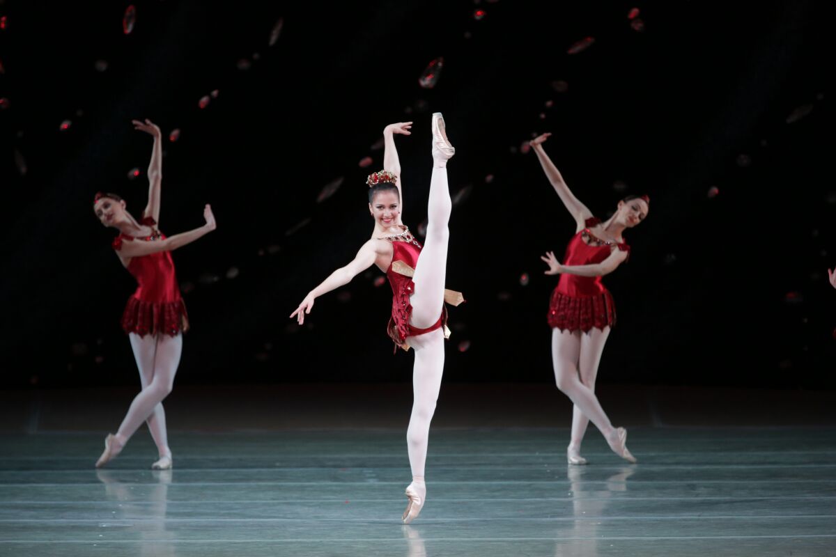 Mariinsky Ballet's Renata Shakirova in "Jewels" 