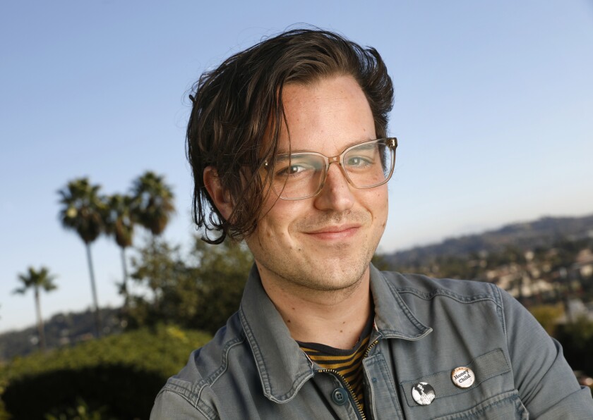 Andy Siara wrote the screenplay for the romantic comedy "Palm Springs."