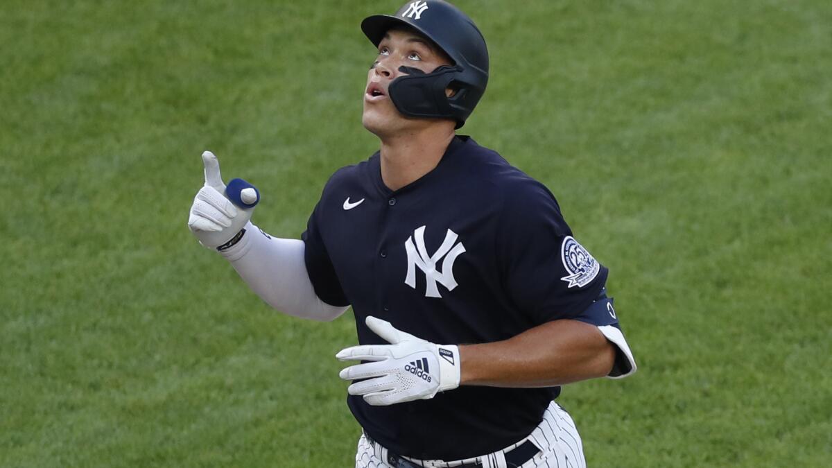 Aaron Judge says Yankees want to express unity on opening day