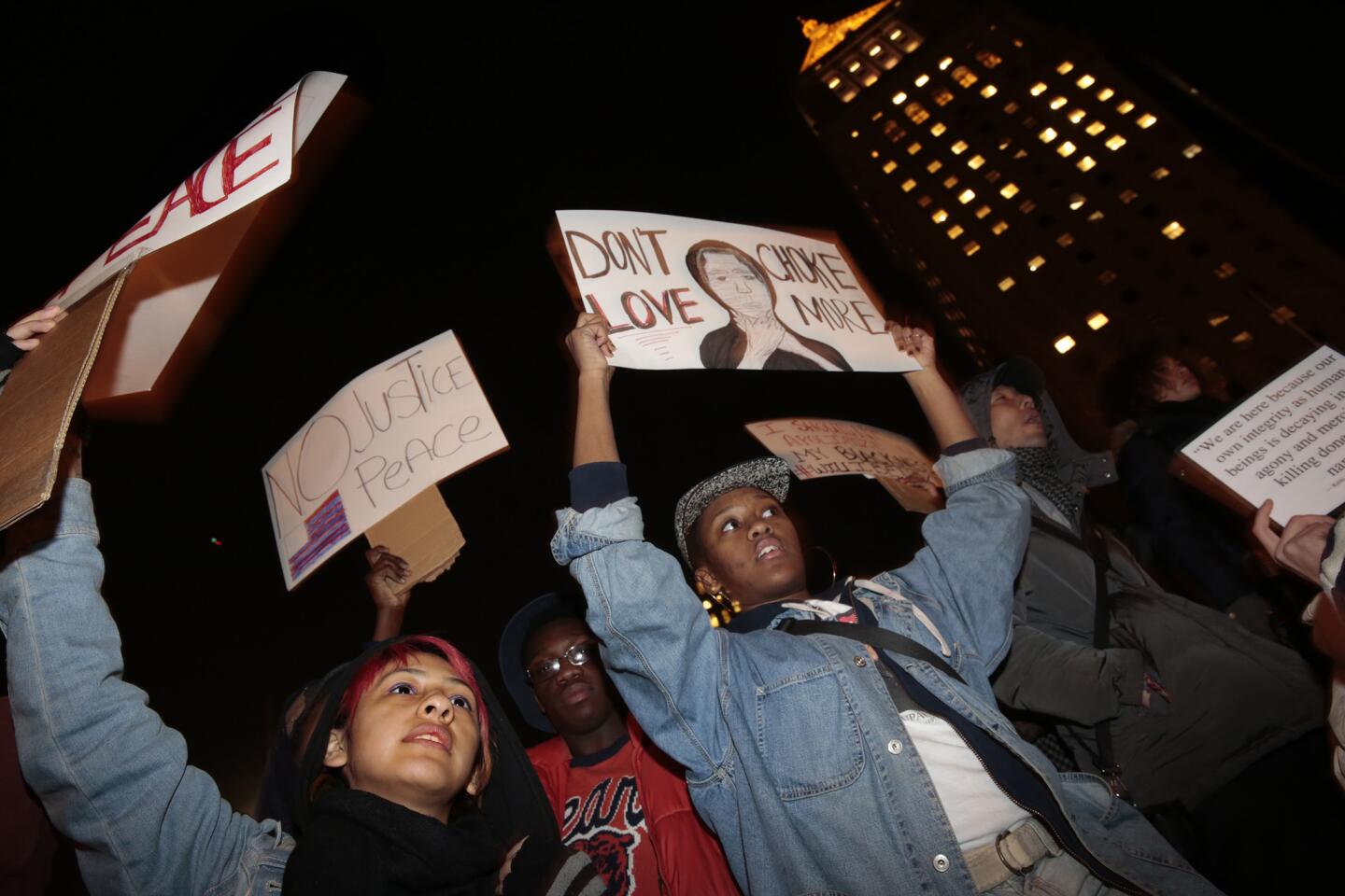 Protesting Eric Garner decision