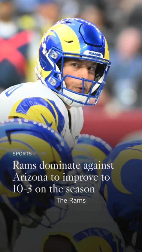 Matthew Stafford ve Rams, NFC'de play-off sıralamasında birinciliği geri aldı