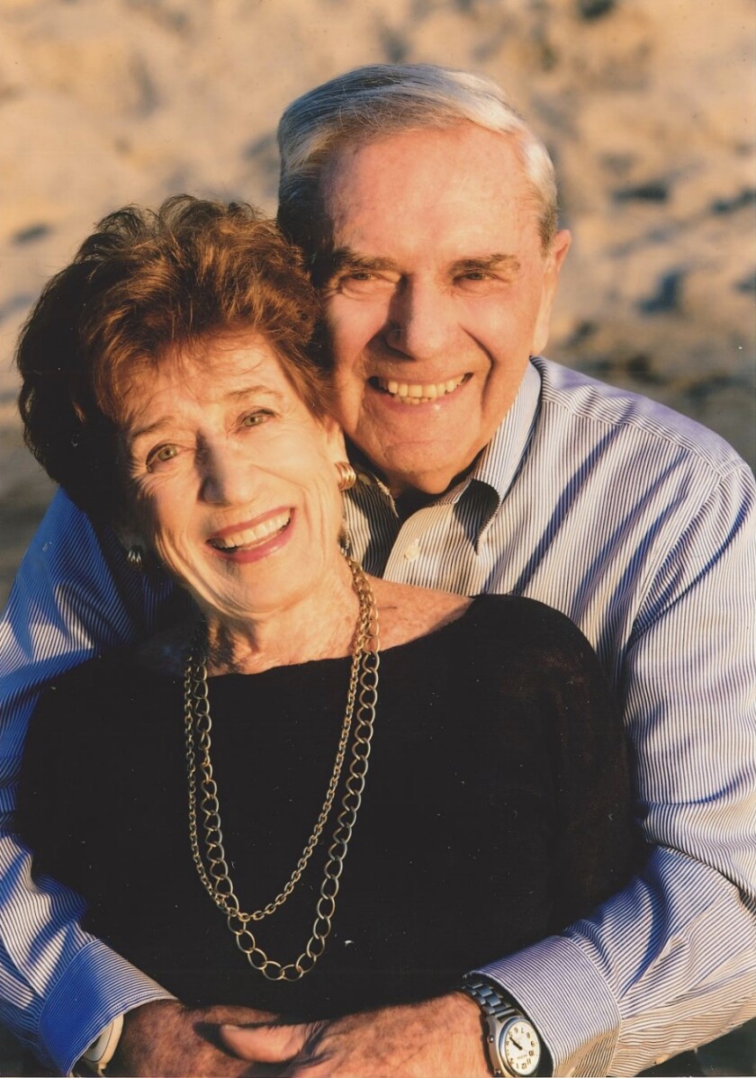 Patsy and Jack Thomas, who live at Casa de Mañana, met on a blind date.