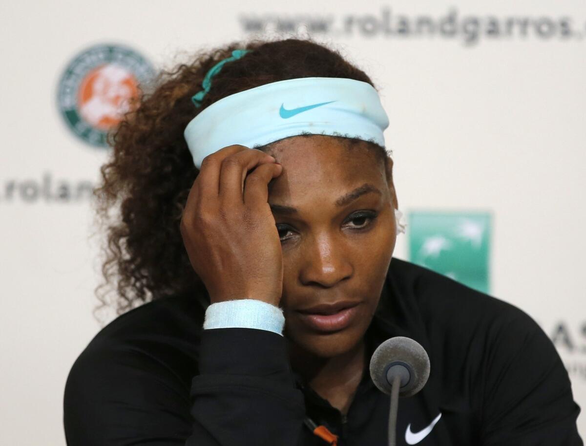 Serena Williams, shown in May 2012, has apologized for comments attributed to her in a Rolling Stone article regarding the Steubenville, Ohio, rape case.
