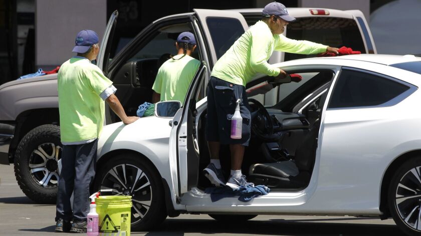A Car Wash Application Spurs Debate In Escondido The San Diego