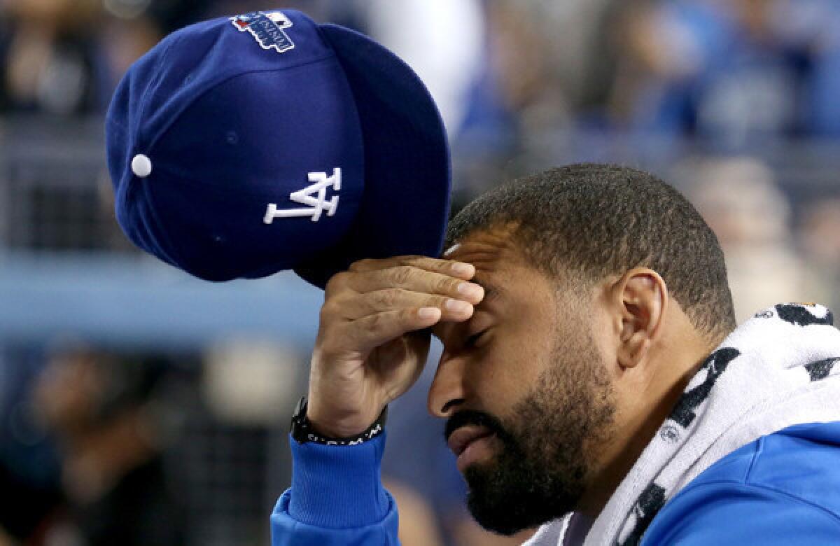 Matt Kemp struggled with injuries in 2013, but the Dodgers would be making a mistake if they traded the two-time All-Star center fielder.