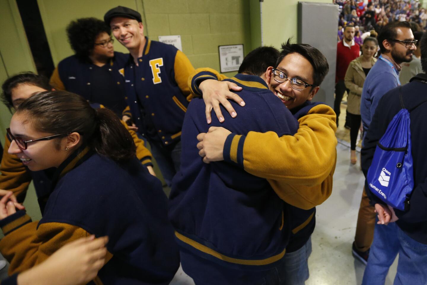 In a year of firsts, Grant High School in Valley Glen wins L.A. Unified  Academic Decathlon