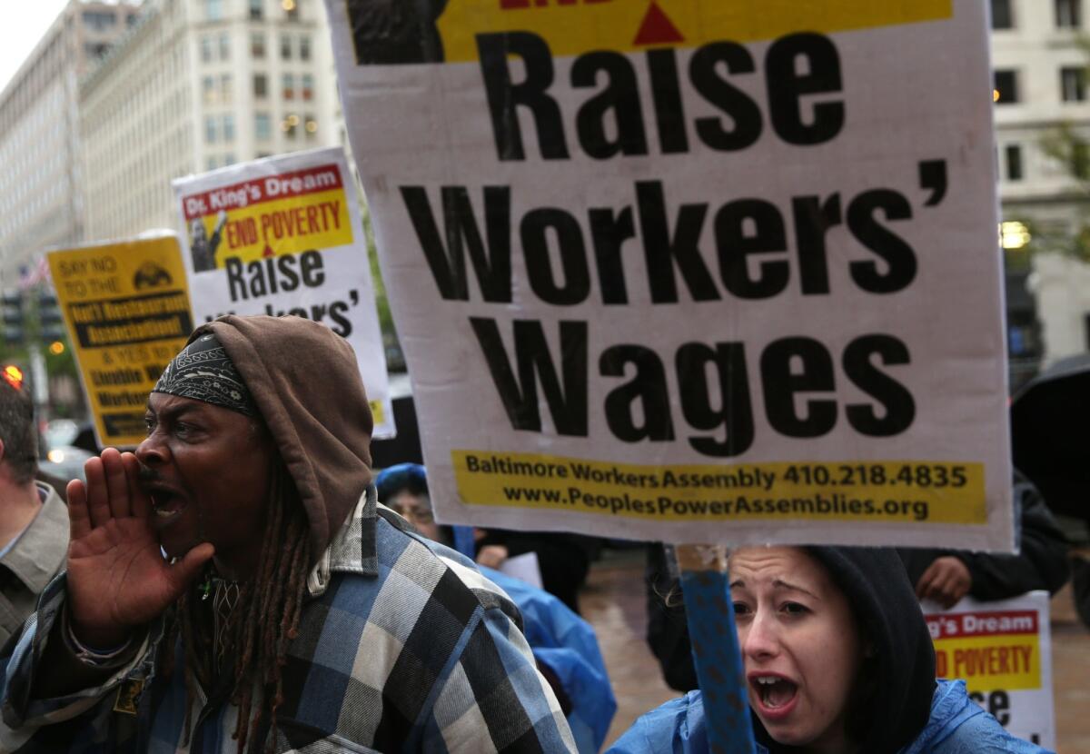 Many U.S. millionaires support raising the minimum wage to offset deepening income inequality, according to a new poll.