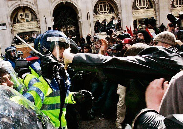 G-20 protest in London