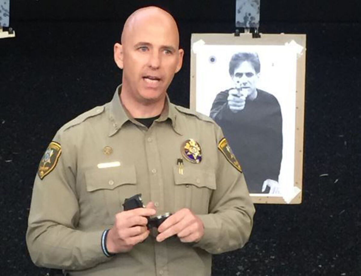 Pinal County Sheriff Paul Babeu says his department will add to its arsenal a handgun that fires rubber projectiles.