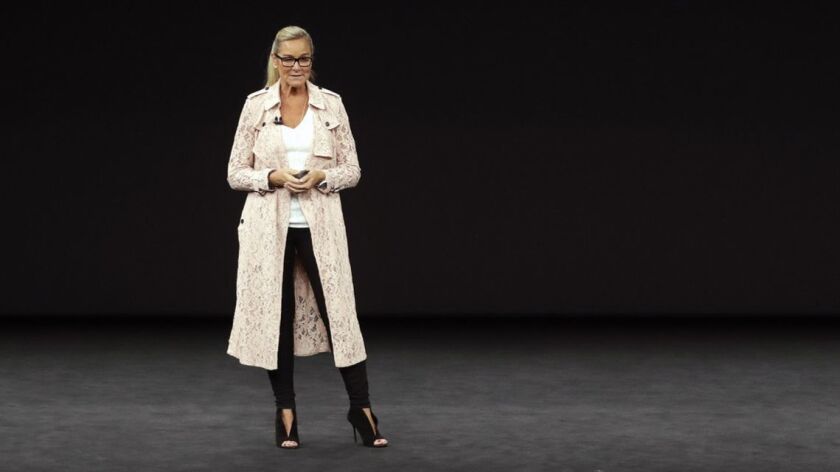 Angela Ahrendts, Apple's head of retail operations, had been floated by some as a potential successor to current Chief Executive Tim Cook.