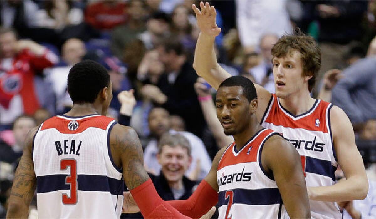 The Washington Wizards -- featuring Bradley Beal, John Wall and Jan Vesely -- have been growing together late in the season.