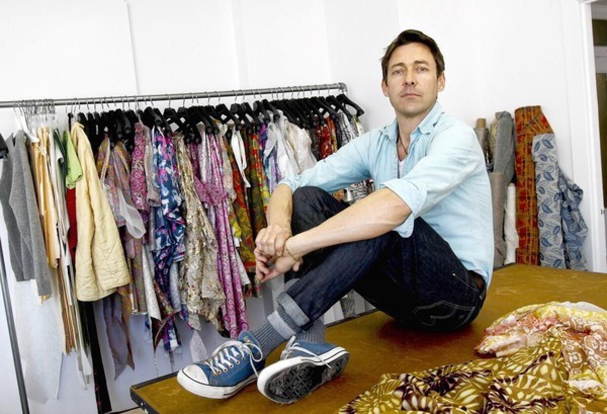 British-born fashion designer Gregory Parkinson has garnered both fashion industry plaudits and retailer support.