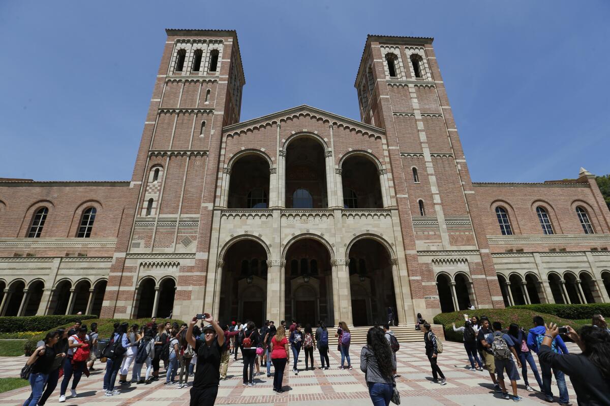 UCLA is part of the UC system, whose administrators allegedly interfered with a state audit.