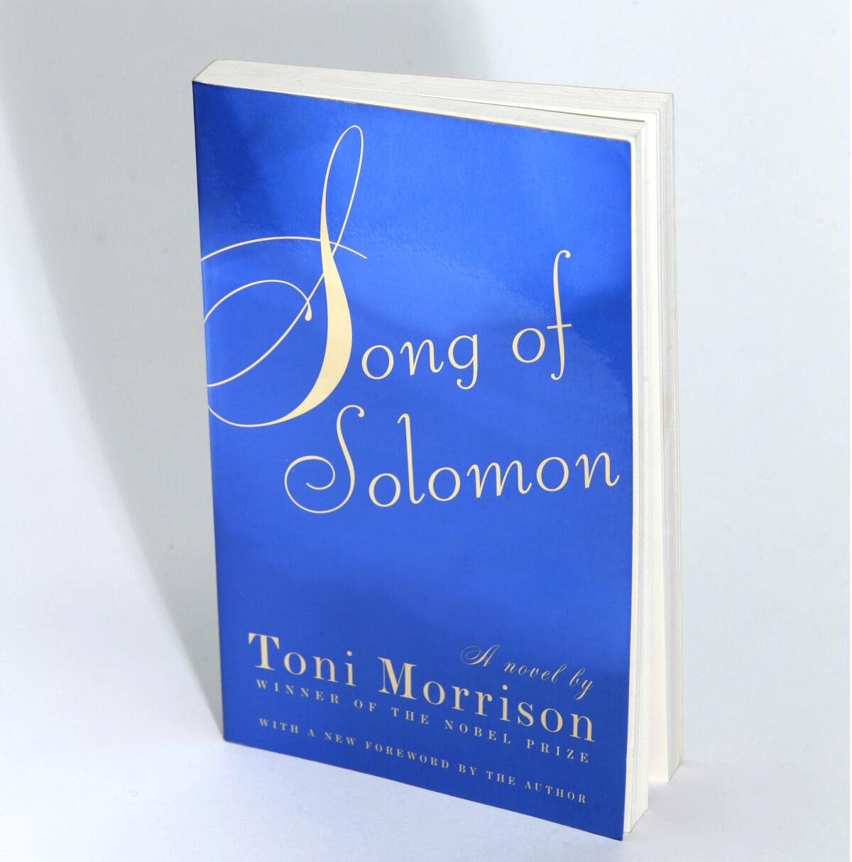 "Song of Solomon" by Toni Morrison.