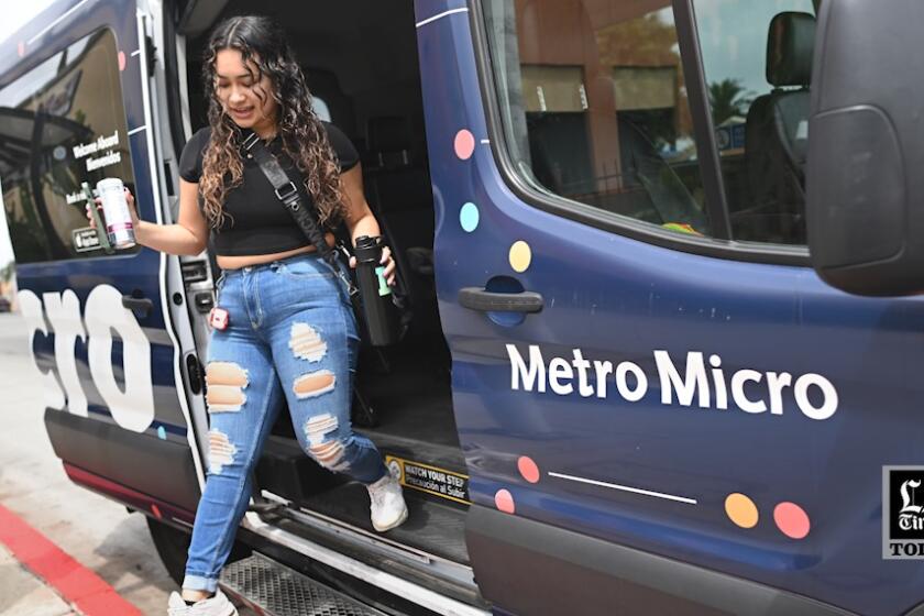 LA Times Today: Need a ride? Metro Micro offers $1 rideshares around L.A.