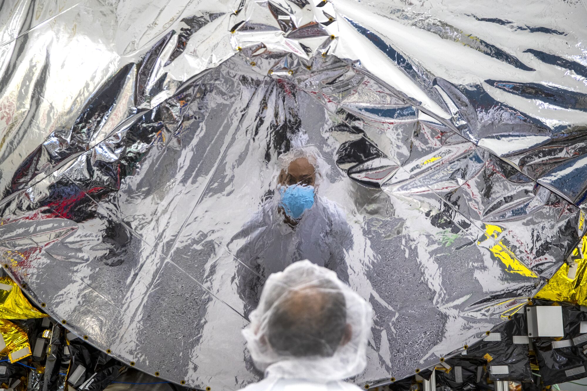 NASA systems engineer Luis Dominguez is a team leader working on the Psyche spacecraft