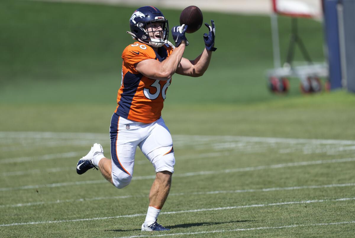 Final day of Broncos training camp Thursday