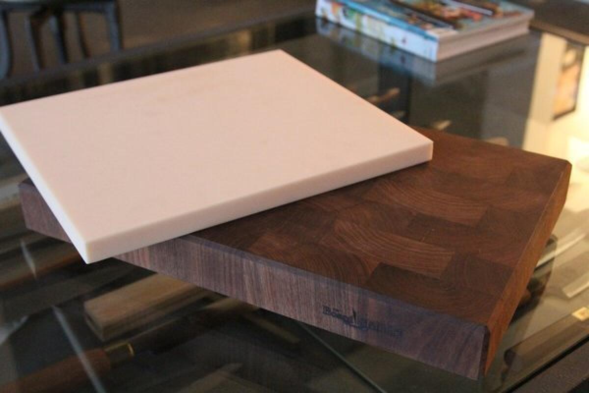Cutting boards suitable for Japanese knives at Japanese Knife Imports in Venice.