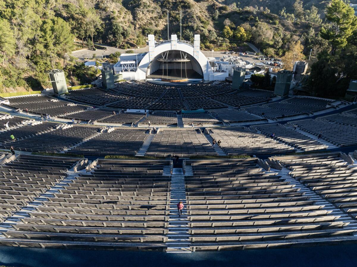 File image of the Hollywood Bowl on Saturday, Jan. 13, 2024.