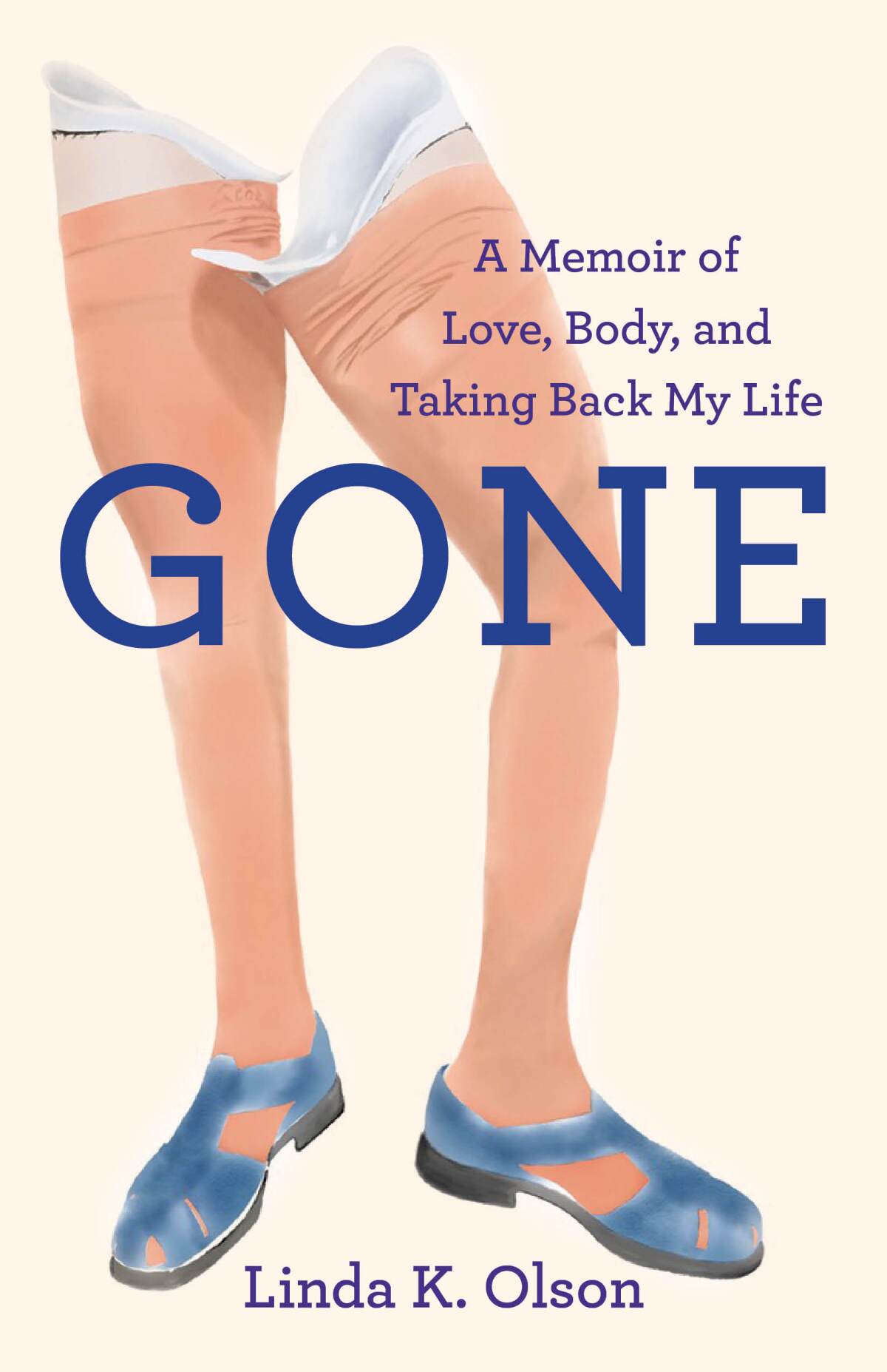 Linda Olson released her first book, “Gone: A Memoir of Love, Body and Taking Back My Life.”