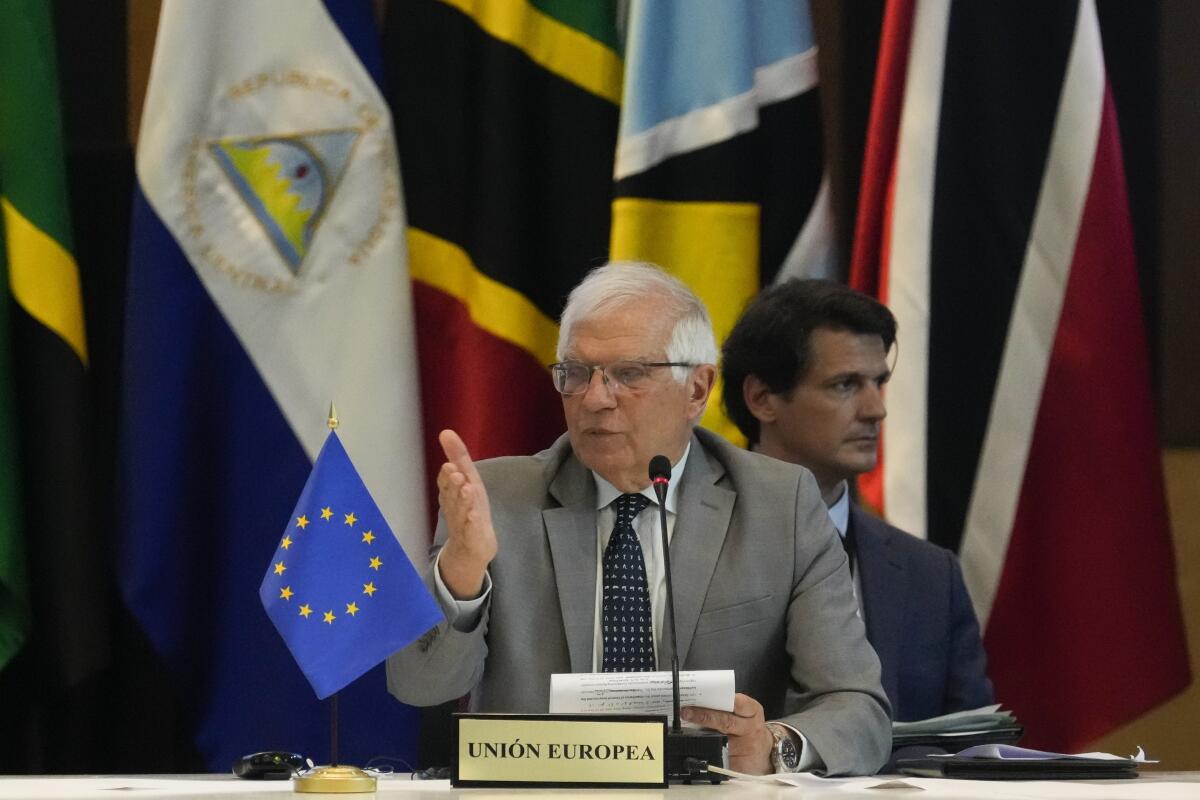 Josep Borrell, Alto Representante de la Unión Europea para Asuntos Exteriores y Política 