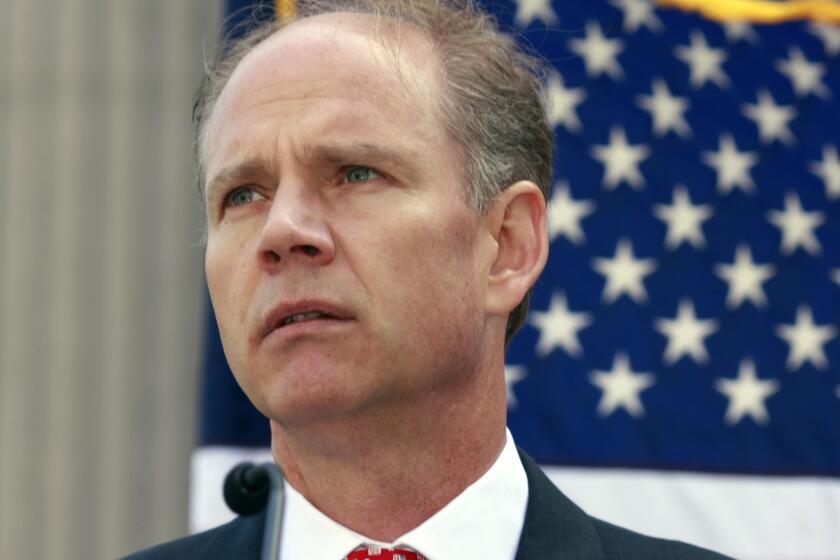 Daniel Donovan Jr., here in file photo, became the first declared candidate for the congressional seat vacated by Michael Grimm, who resigned after pleading guilty to tax evasion.