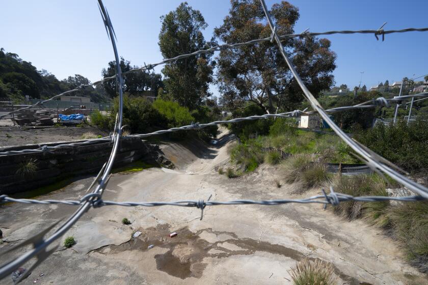 San Diego, CA - February 28: The area near Pershing Drive and 26th Street in Golden Hills on Wednesday, Feb. 28, 2024 in San Diego, CA. (Nelvin C. Cepeda / The San Diego Union-Tribune)
