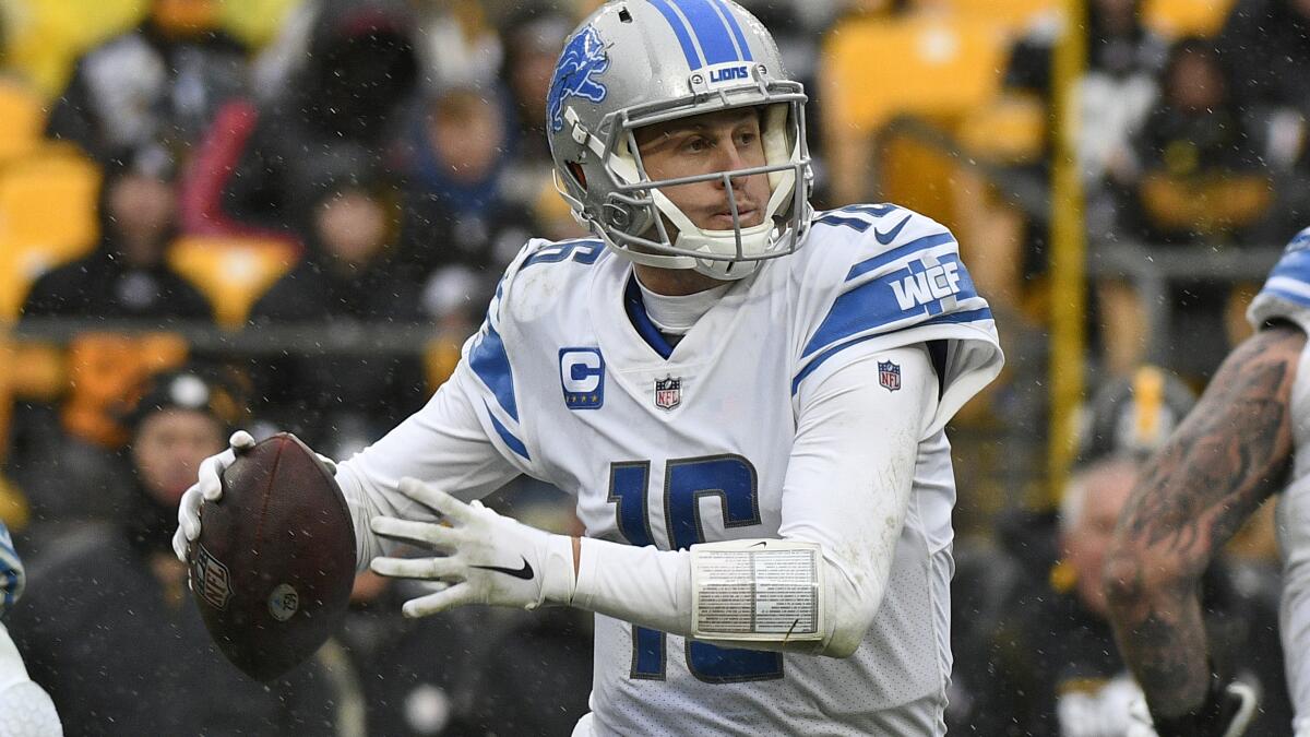 Jared Goff injury news: Lions list starting QB as questionable for