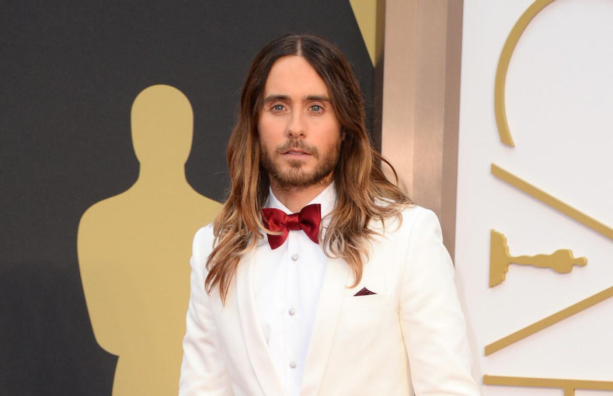 Jared Leto at the Oscars.